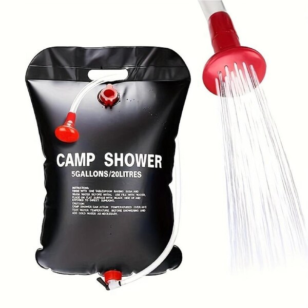 Portable Camping Shower Bag with Hose (20L)
