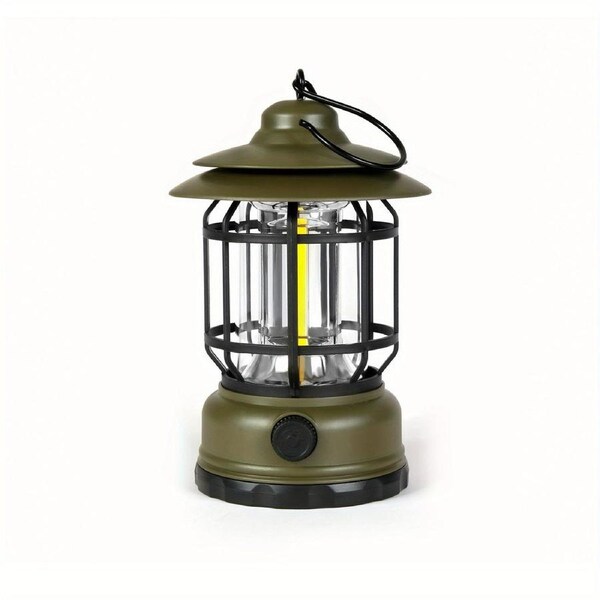Retro LED Camping Lamp with Touch Control
