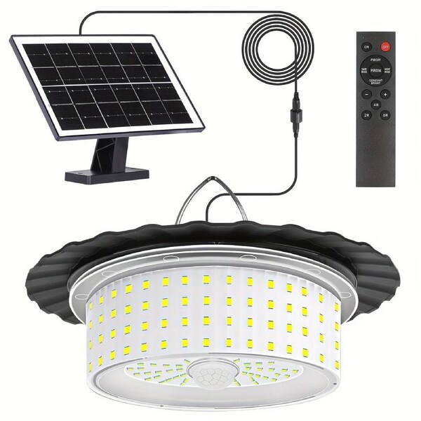 Solar Shed Light with Remote Control (244 LED)