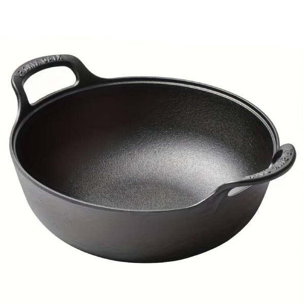 Pre-Seasoned Cast Iron Skillet with Dual Handles