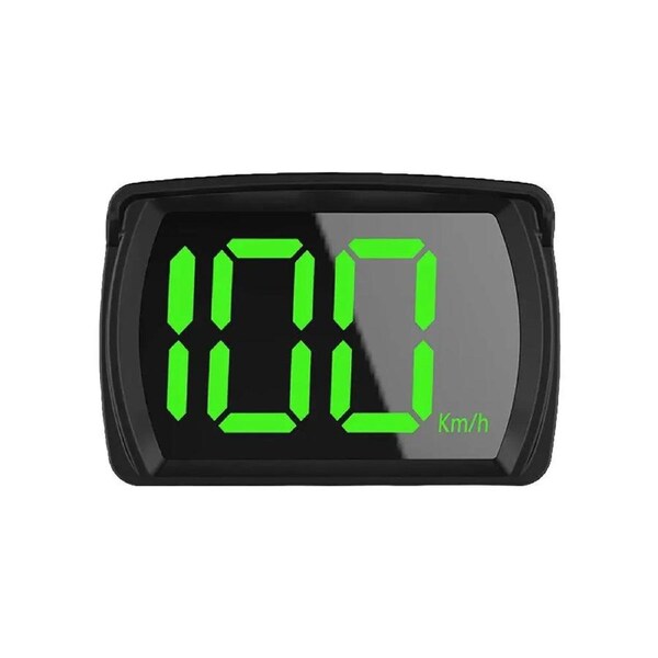Universal Digital GPS Speedometer Dual Chip KMH/MPH Display Black