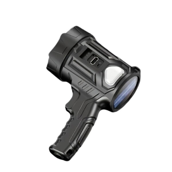 USB Rechargeable LED Spotlight Flashlight (6 Modes)