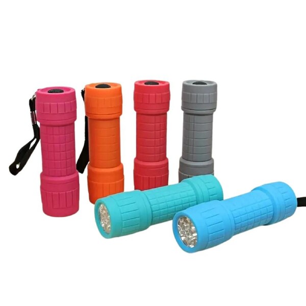 Mini LED Flashlights Set (6-Pack)
