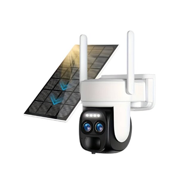 Solar Wireless Security Camera Outdoor 360o HD Zoom