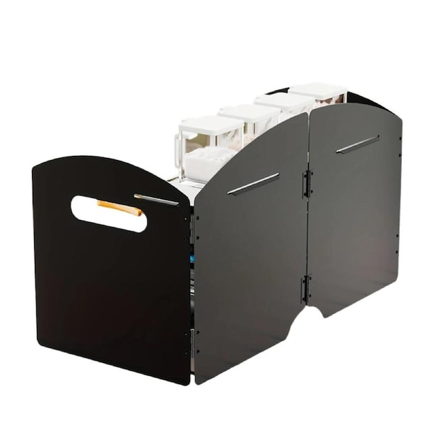 Folding Stove Windshield Portable Outdoor Gas Shield