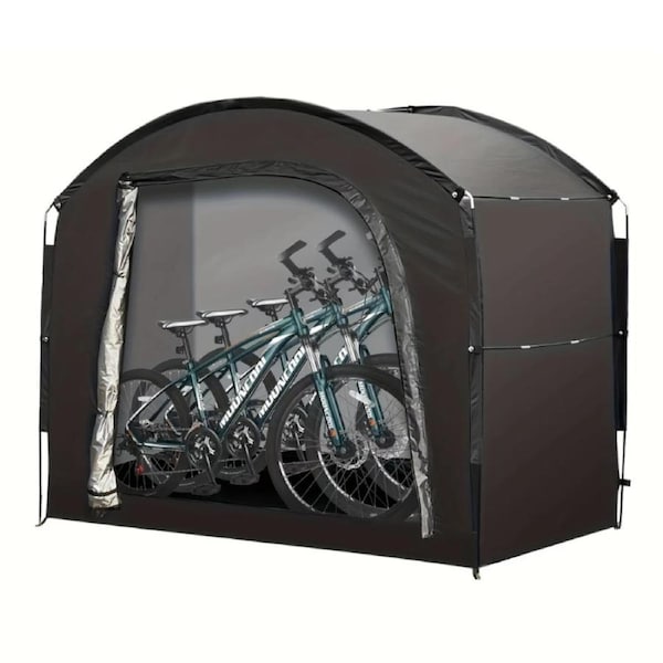 4-Bike Waterproof Outdoor Storage Tent Cover