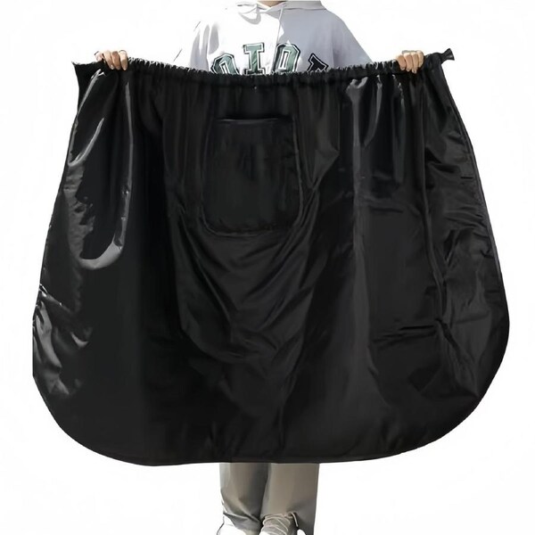 Winter Knee Warmer Windproof Fleece Skirt Wrap