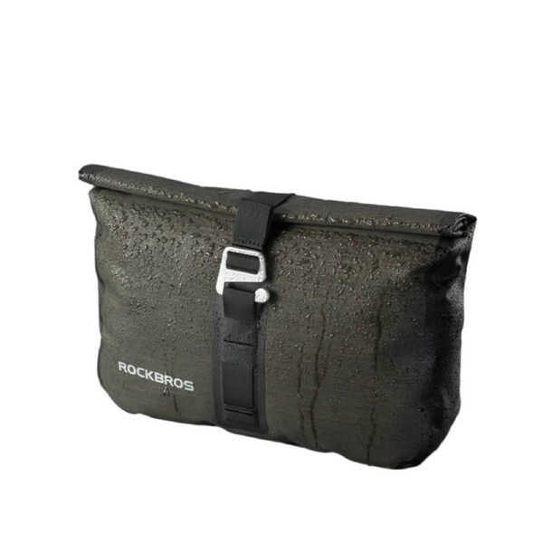 5-6L Waterproof Handlebar Bike Bag Front Frame Trun Grey