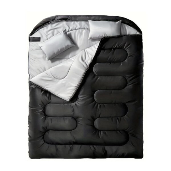 Double Sleeping Bag for Camping and Hiking Couples