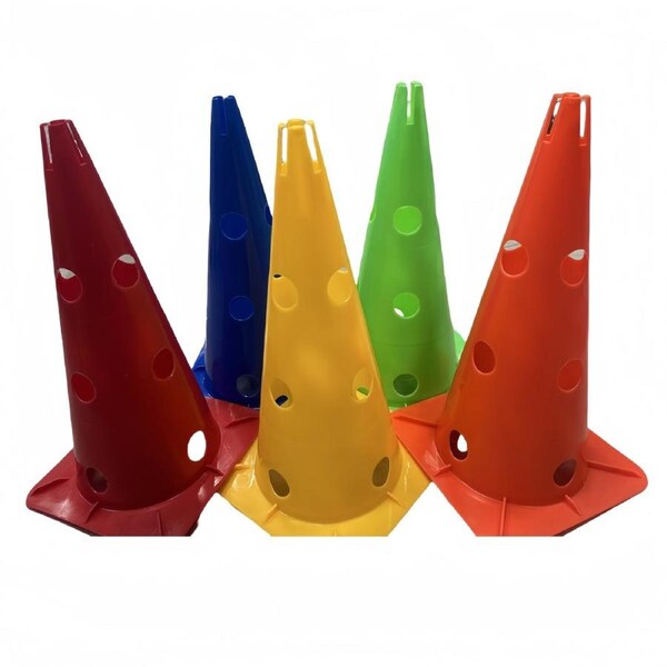 9-Piece Adjustable Soccer Training Hurdle Set