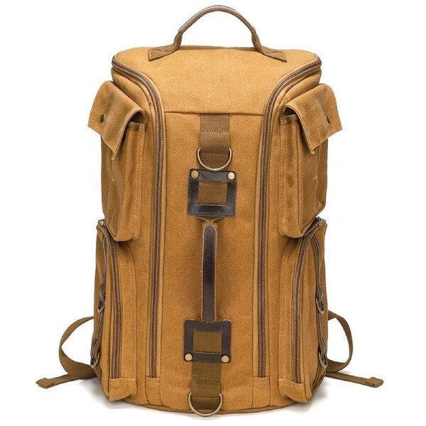 Vintage Canvas Laptop Backpack Travel & Commute Bag