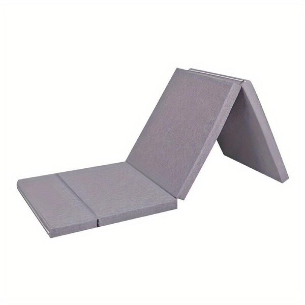 Three-Layer Folding Mattress Topper Lightweight & Portable
