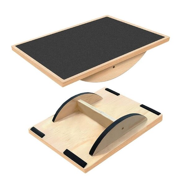 Wooden Balance Fitness Board for Adults
