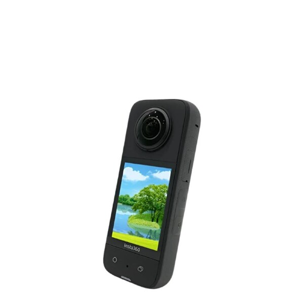 Action Camera 8K Video Dual Image Stabilization Black