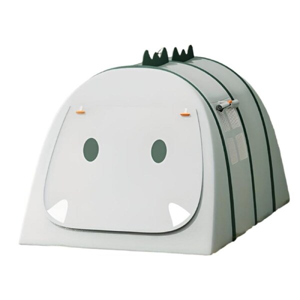 Green Dinosaur Oxford Cloth Kids Tent with Net