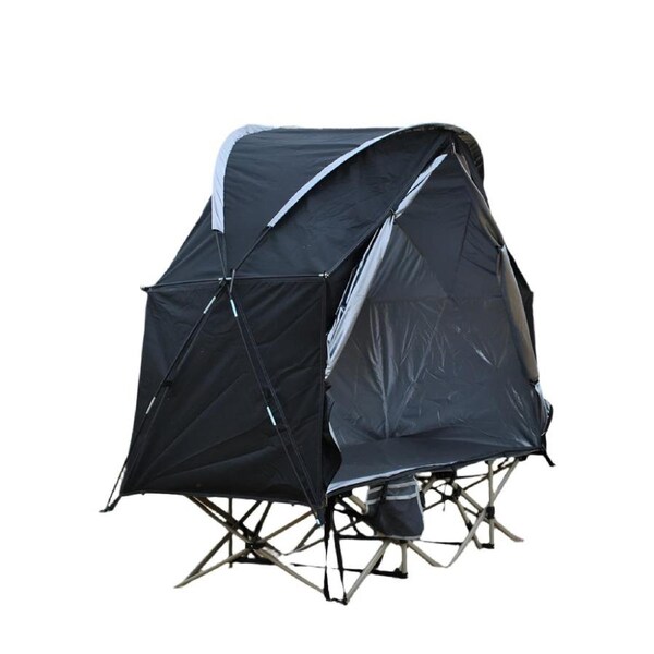 Single Military Cot Tent Insulated Outdoor Shelter
