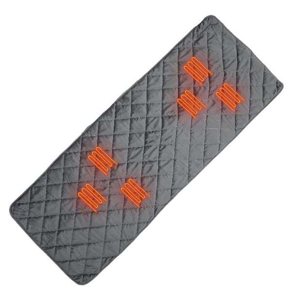 USB Heated Sleeping Bag Pad 5-Level Adjustable