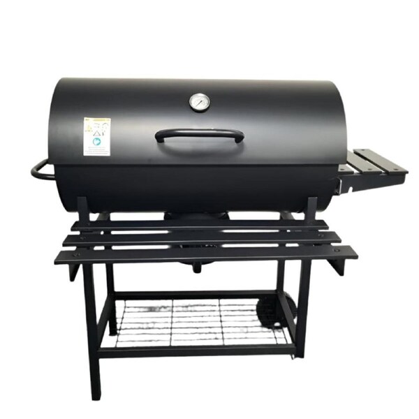 Outdoor Multifunctional BBQ Grill Rack with Iron Plate