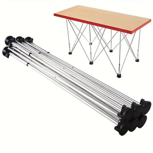 6-Leg Outdoor Workbench with Carry Bag