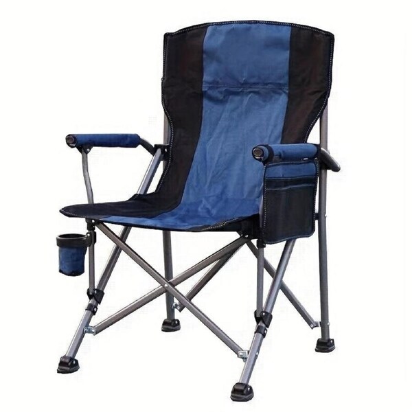 Portable Folding Recliner Chair with Side Pocket