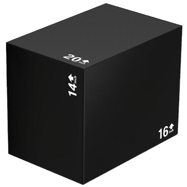 3-in-1 PVC Fitness Jump Box Training Platform