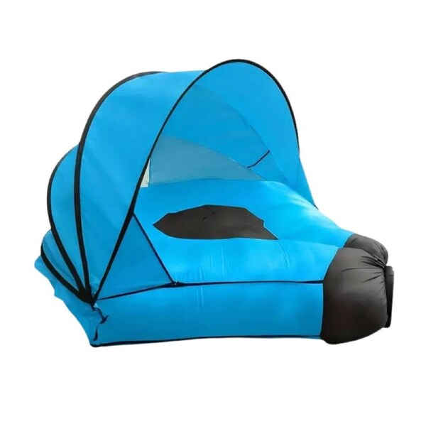 2-Person Self-Inflating Sleeping Pad with Canopy