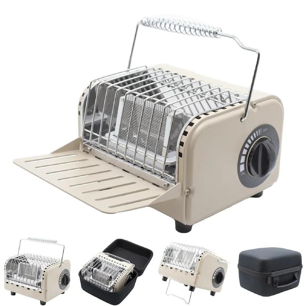 1200W Multifunction Camping Gas Burner Stove Grey