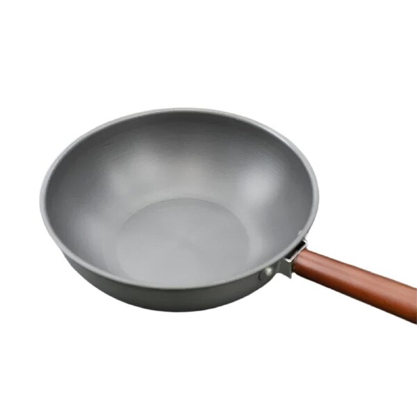 Camping Frying Pan Folding Handle Dark Grey
