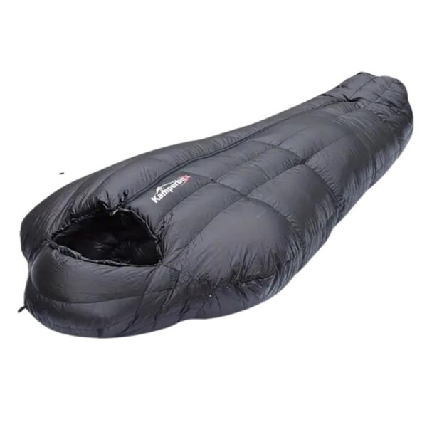 Winter Down Sleeping Bag Zipper Closure