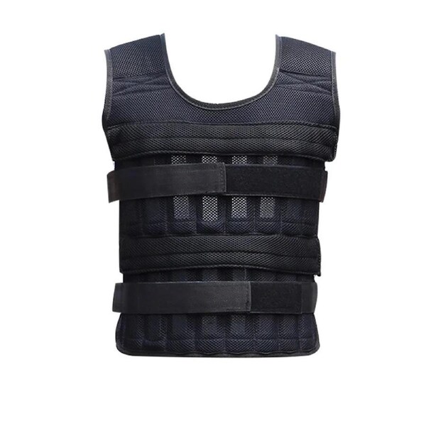 Adjustable Weighted Vest (Plates Not Included) Black