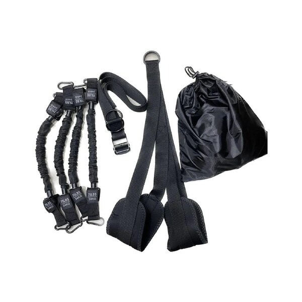 Pull-Up Assistance Bands Set 300LB Resistance Black