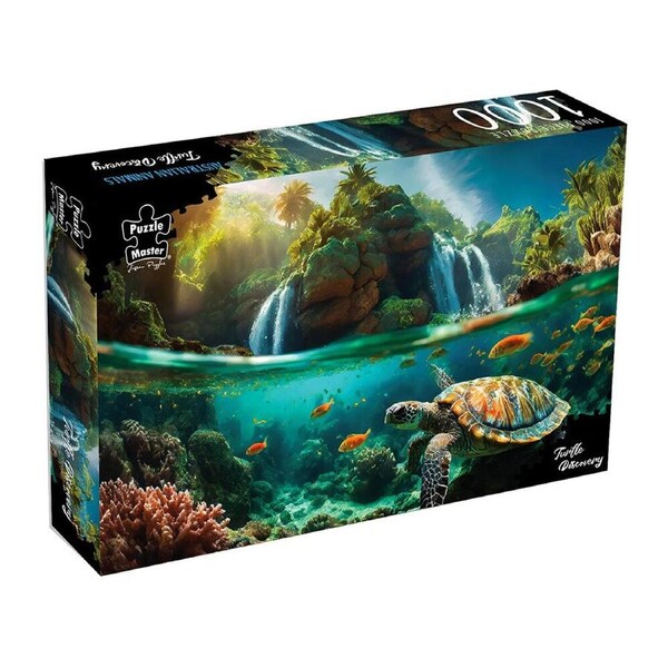 Puzzle Master Turtle Discovery Jigsaw Puzzle 1000 Pieces (BMS016993)