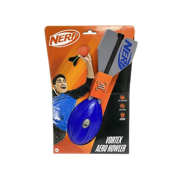 Nerf Vortex Aero Howler Long Distance Football Ages 6+ (AAC578726)
