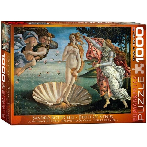 Eurographics Birth of Venus Jigsaw Puzzle 1000 Pieces (EUR65001)