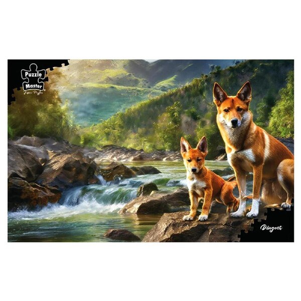Puzzle Master Dingoes Adult Jigsaw Puzzle 1000 Pieces (BMS020013)