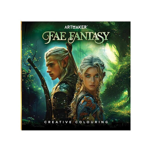 Hinkler Fae Fantasy Creative Colouring Activity Book (ABW962158)