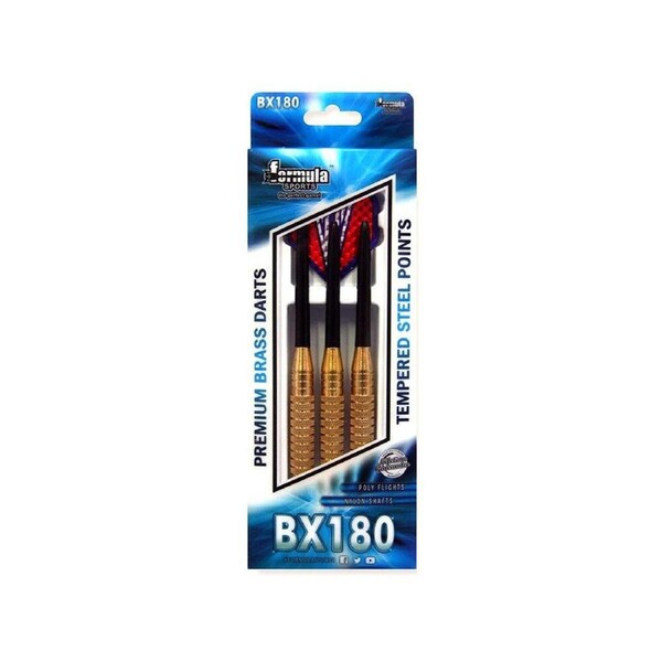 Formula Sports BX180 Premium Brass Darts Tempered Steel Points 24g (AAC000500)