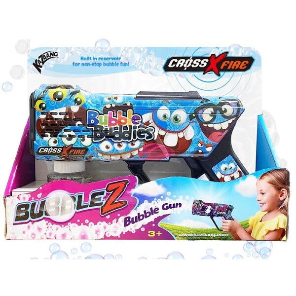 Kazaang Cross Xfire Bubble Gun Buddies for Ages 3+ (BMS017211)