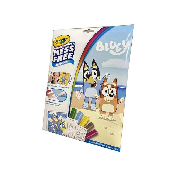 Crayola Colour Wonder Bluey Theme Mess-Free Coloring (CRA75-2805)