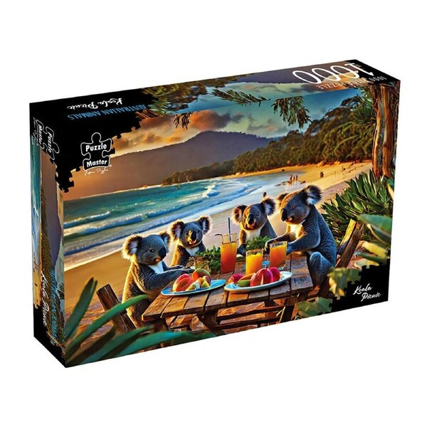 Puzzle Master Koala Picnic Jigsaw Puzzle 1000 Pieces (BMS016955)