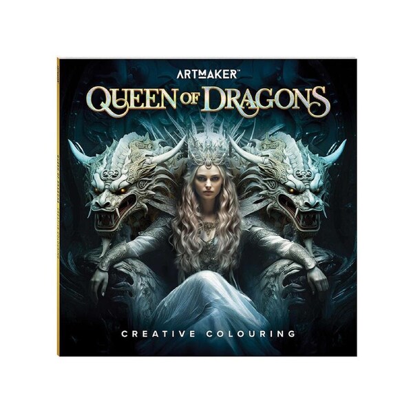 Hinkler Queen of Dragons Creative Colouring Activity Book (ABW962806)