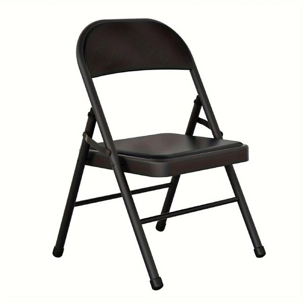 Folding Chair with Cushion Backrest