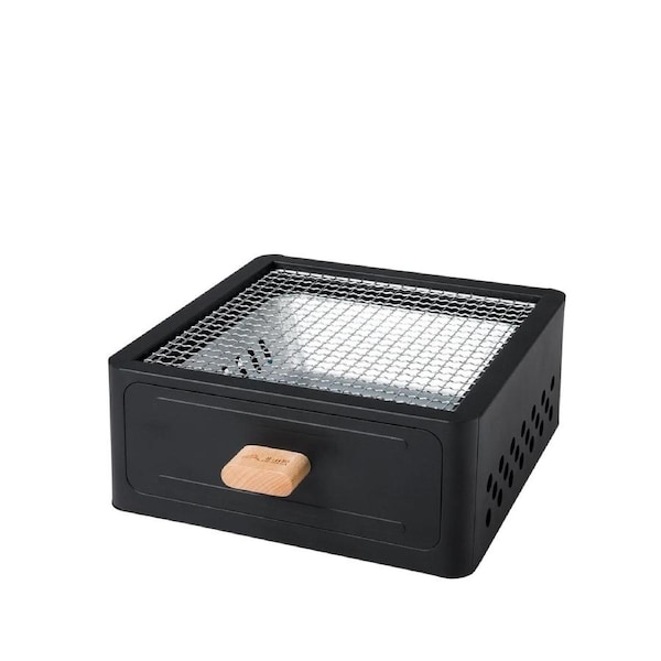 Multi-Functional Camping Stove Grill Black