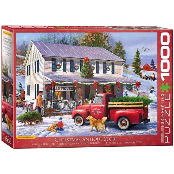 Eurographics Antique Christmas Store Jigsaw Puzzle 1000 Pieces (EUR65544)