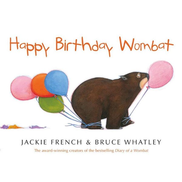 Harper Collins Happy Birthday Wombat Childrens Book (HAR751602)