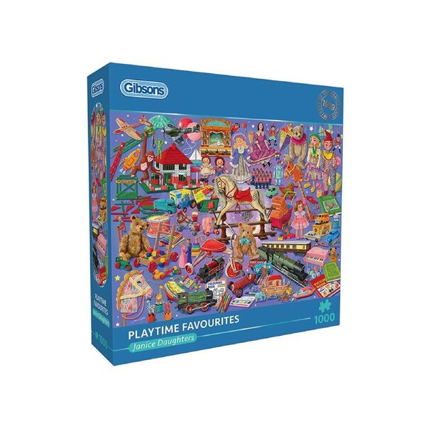 Gibsons Playtime Favourites Jigsaw Puzzle 1000 Pieces (GIB064179 ...