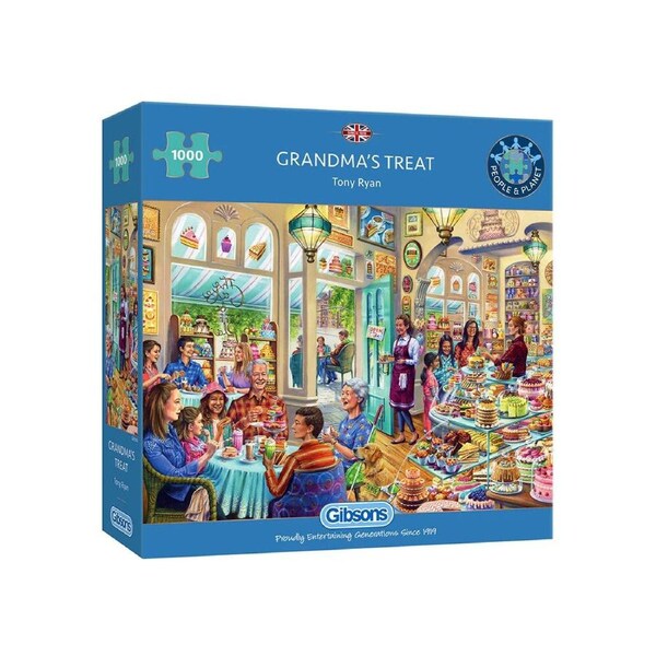 Gibsons Grandmas Treats Jigsaw Puzzle 1000 Pieces (GIB063639)