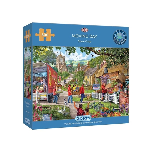 Gibsons Moving Day Adult Jigsaw Puzzle 500 Pieces (GIB031485)