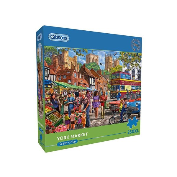 Gibsons York Market Adult Jigsaw Puzzle XL 250 Pieces (GIB027327 ...