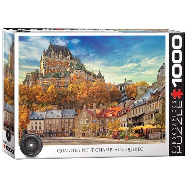 Eurographics Rue Du Marche Quebec Jigsaw Puzzle 1000 Pieces (EUR65809)
